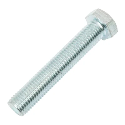 Болт Стройбат DIN 933 М16x 90 белый цинк 10 шт 272671