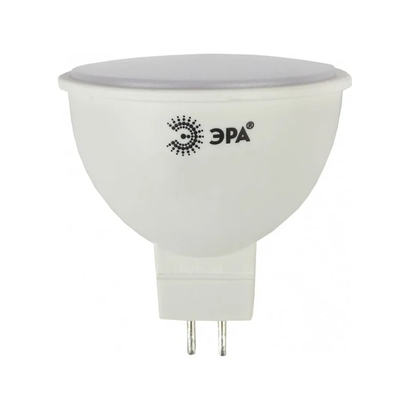 Набор светодиодных лампочек ЭРА STD LED MR164W860GU5.3 (EC) GU5.3 4Вт софит, холодный дневной свет, 10 штук Б0056290