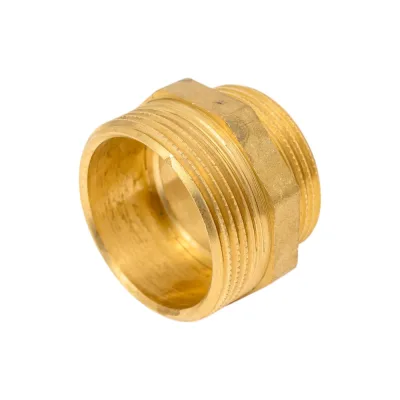 Ниппель переходной LD PRIDE DN40х32 (1 1/2"НР х 1 1/4"НР) латунь с биркой LD.65.513.40х32