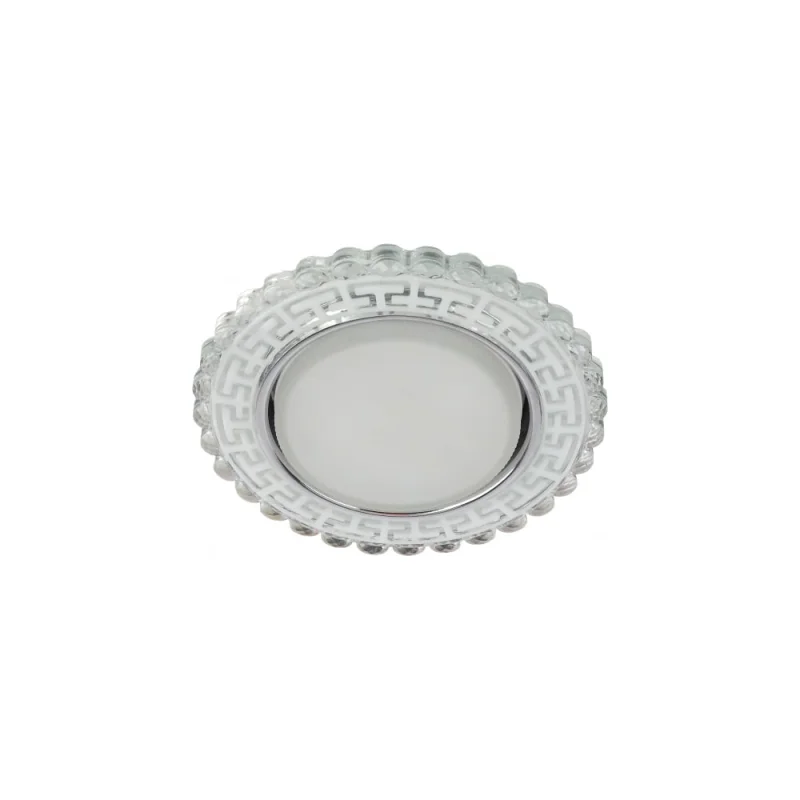 Светильник ЭРА DK LD38 SL декор cо светодиодной подсветкой GX53, зеркальный Б0037392
