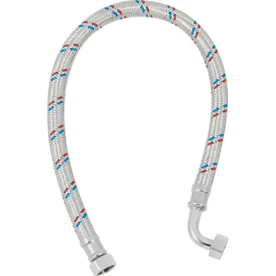 Подводка для воды ДТРД Гигант 60 см 1/2" г/г угл 6012ГГУ