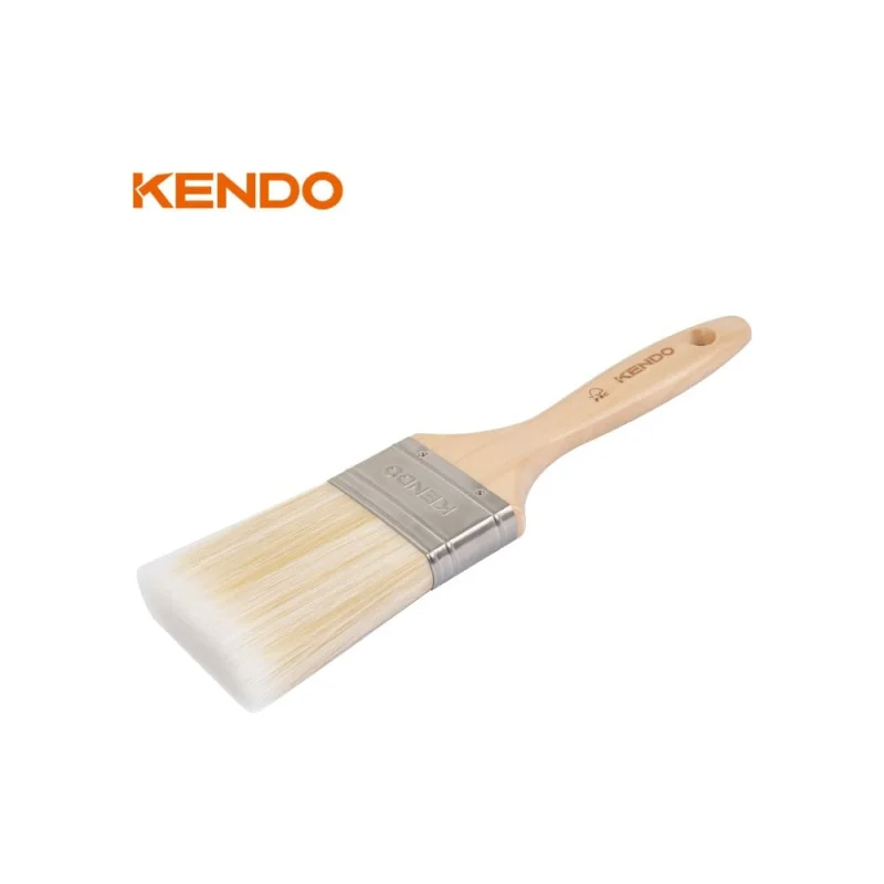 Кисть KENDO 50 мм, с деревянной ручкой 46203