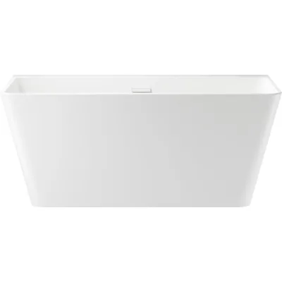 Отдельностоящая акриловая ванна Wellsee Graceful Pro 140x74 см в наборе 4 в 1 230901002