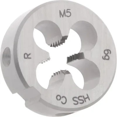 Плашка Ruko М 5 Шаг 0.8 мм HSSE-Co5 20x7мм 237050E