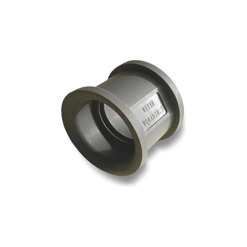 Муфта для гофрированных труб WEYER WQN-AD28.5G - соединитель прямой, WE3200200