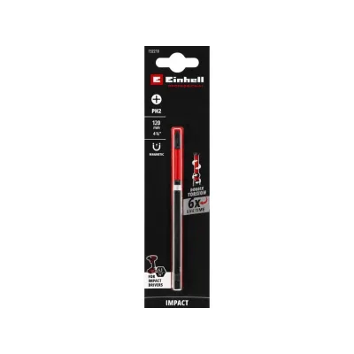 Бита KWB Einhell Double Torsion 120мм PH2, ударная,магнитная, 1 шт 132210