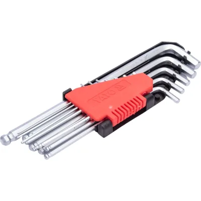 Набор торцовых ключей YATO CV 12 предметов HEX 1/16"-3/8" с шаром удлиненные YT-5838 37135838 092 1