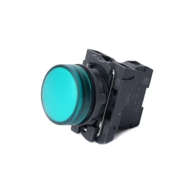 Лампа светосигнальная Systeme Electric SB5 d22мм 24В DC зеленый, в сборе SE SB5AVB3