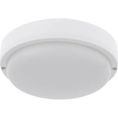 Светодиодный пылевлагозащищенный светильник REXANT ЖКХ-01 круг 30 Вт ip65 6500k 205 мм с датчиком движения и дежурным светом 607-287