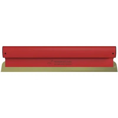Шпатель для механизации Olejnik 0.65*106*1250 мм, RED LABEL / РЕД ЛЕЙБЛ, красный алюм.проф, золотое лезвие / ОЛЕЙНИК 123101250G7RG