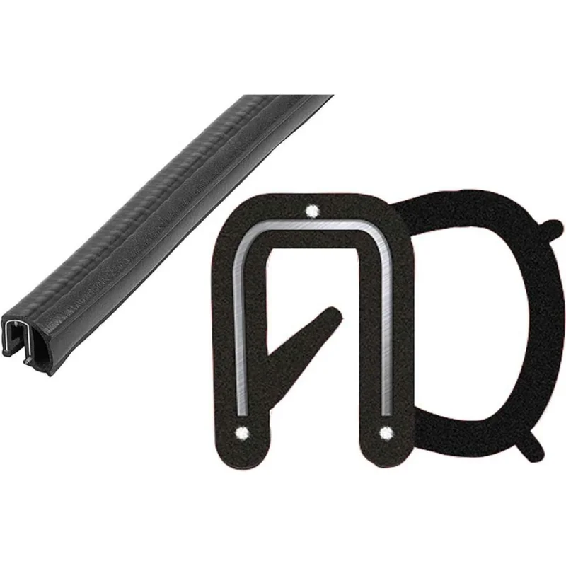 Защитный профиль для кромок KIPP 2 м K1368.211x2