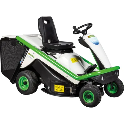 Профессиональная ездовая газонная косилка с электроприводом ETESIA M2E