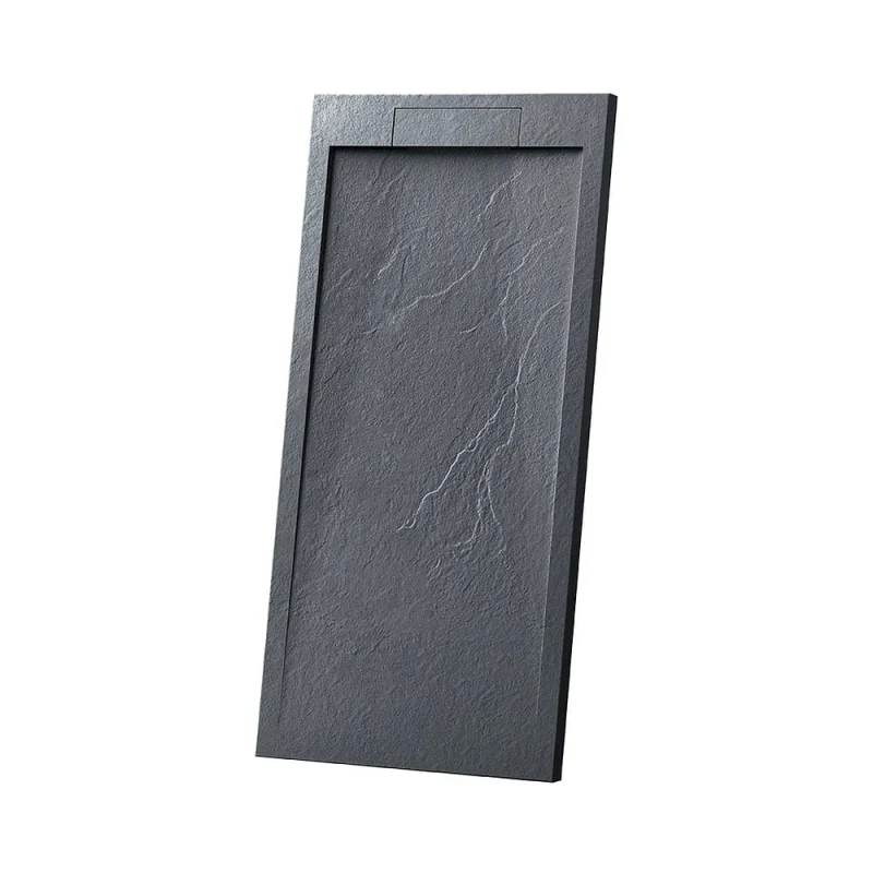 Поддон для душа VINCEA из искусственного камня, 1200x900x25, антрацит VST-4SRL9012A