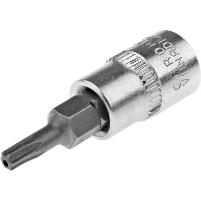 Головка со вставкой TORX с отверстием (TH15; 1/4DR) AV Steel AV-507615