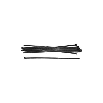 Нейлоновый хомут FIT IT черный, 50 шт, 300х3,6 мм 60396