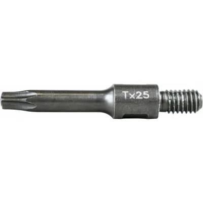Биты RAWLPLUG TORX T25 с резьбой М6 RT-TBIT-T25/M6