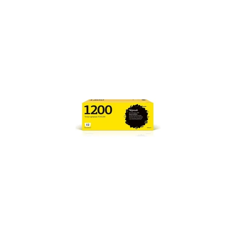 Картридж T2 (TK-1200/TK1200/1200) для Kyocera ECOSYS P2335d, P2335dn, P2335dw, M2235dn, M2735dn, M2835dw (3000 стр.) черный, с чипом TC-K1200