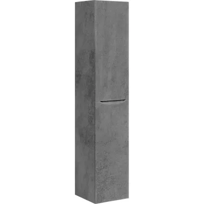 Шкаф VINCEA Mia подвесной, 1700_350_350, Beton, правый VSC-2M170BT-R