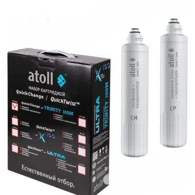 Набор картриджей Atoll №219m (префильтр и минерализатор для TRINITY 100M) ATECRT518