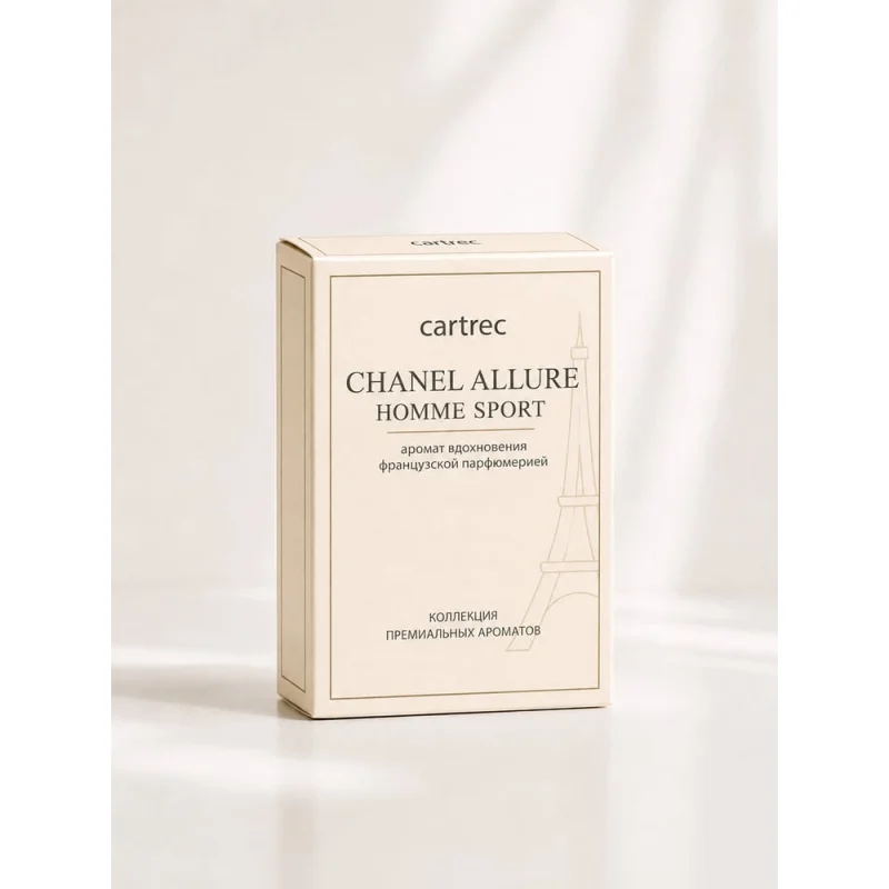 Ароматизатор автомобильный Cartrec по мотивам Chanel Allure Homme Sport CP-001