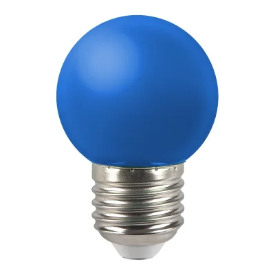 Лампа светодиодная General Lighting Systems GLDEN-G45PB-5-230-E27 BLUE 661495