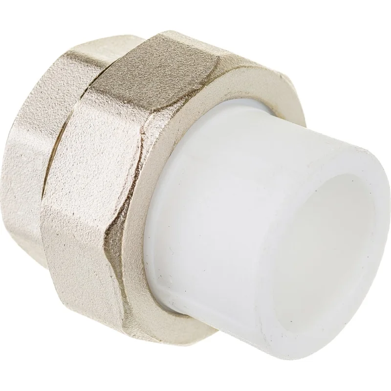 Комбинированная муфта VALFEX PP-R белая, разъем 20х3/4 дюйма ВР 10155120 127-0209
