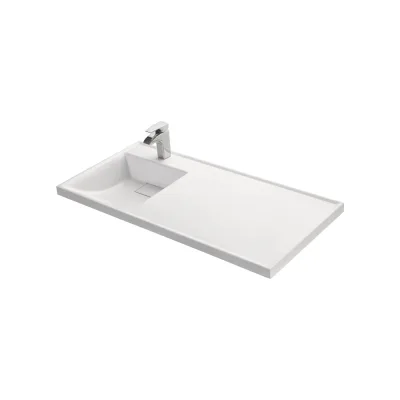 Раковина AQUATON Бланш 1050 белая левая 1A742131B101L