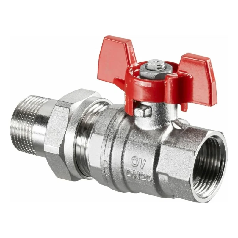 Шаровой кран Oventrop Optibal, полнопроходной, DN-25, 1", НВ, PN 1075808