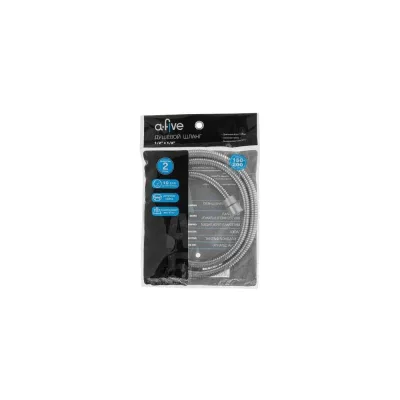 Шланг душевой A-five SUS/EPDM, 1/2 г-г, 150-200 см, хром A5-021