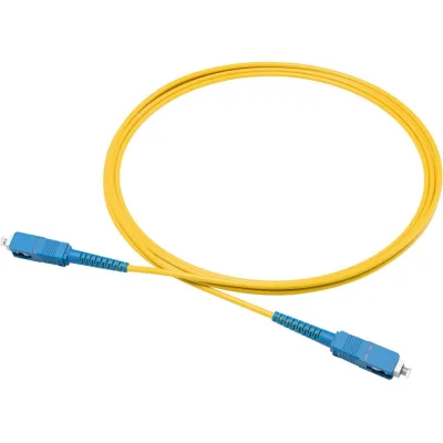 Патч-корд TopLAN ВО симплексный, SC/UPC-SC/UPC, SM 9/125, 2 м, LSZH 2мм PC-TopLan-652-SC/U-SC/U-2.0-2mm