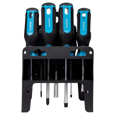 Набор отверток SMARTBUY 21 шт, на подставке-подвесе, CR-V сталь, Tools SBT-SCN-21P1