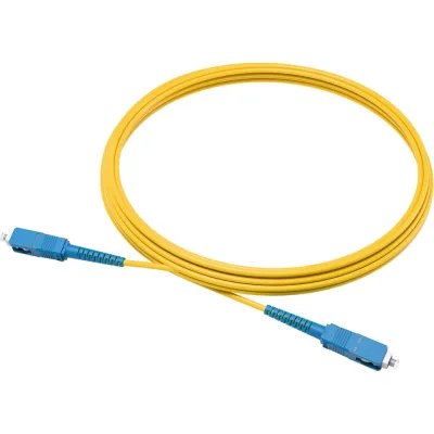 Патч-корд TopLAN ВО симплексный, SC/UPC-SC/UPC, SM 9/125, 5 м, LSZH 2мм PC-TopLan-652-SC/U-SC/U-5.0-2mm