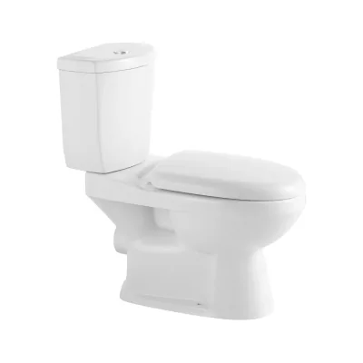 Унитаз напольный безободковый белый Iberica Blanca RONDA, сиденье дюропласт, soft close IBR24