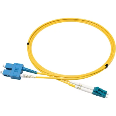 Патч-корд ВО TopLan дуплексный LC/UPC-SC/UPC SM 9/125 1 м LSZH 2мм DPC-TopLan-652-LC/U-SC/U-1.0-2mm