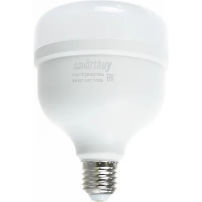 Светодиодная лампа Smartbuy LED HP30W/6500/E27 SBL-HP-30-65K-E27