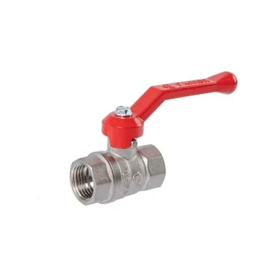 Кран шаровой ГАЛЛОП 1/2'' вн/вн рукоятка 11б27п1 стандарт 220 никель PN40 550140