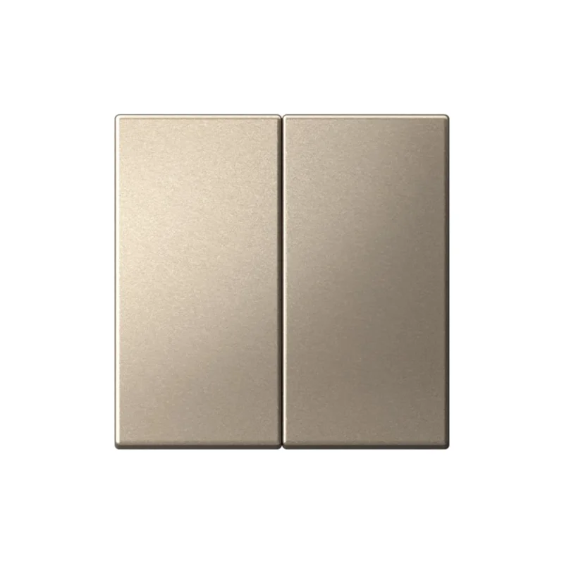 Клавиши для 2-клавишного выключателя Systeme Electric ARTGALLERY шампань GAL880551