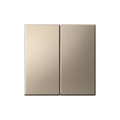Клавиши для 2-клавишного выключателя Systeme Electric ARTGALLERY шампань GAL880551