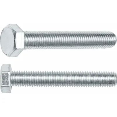 Шестигранный болт STARFIX М18x50 мм, цинк, класс прочности 5.8, DIN 933, 5 кг SMV1-25503-5