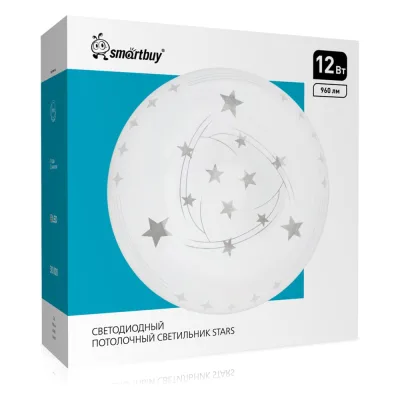 Светодиодный потолочный светильник Smartbuy (LED) 12 Вт 210х65мм STARS SBL-STAR-12-65