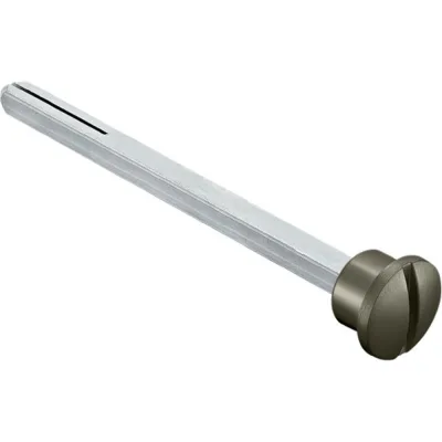Четырехгранник MORELLI LUX-SPINDLE-WC 110 ANT 110мм с кнопкой удлиненный -для завертки, цвет-антрацит 9014141