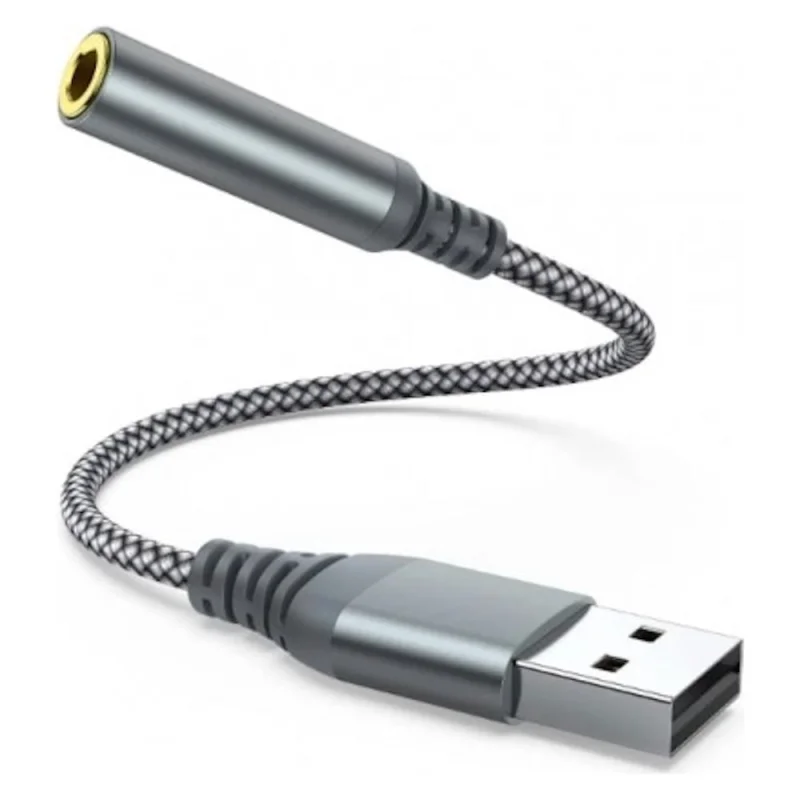 Кабель-адаптер USB KS-is Type A в AUX премиум KS-898P