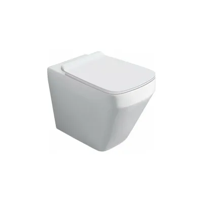 Приставной унитаз SIMAS BADEN-BADEN Rimless, белый BB 01 bia