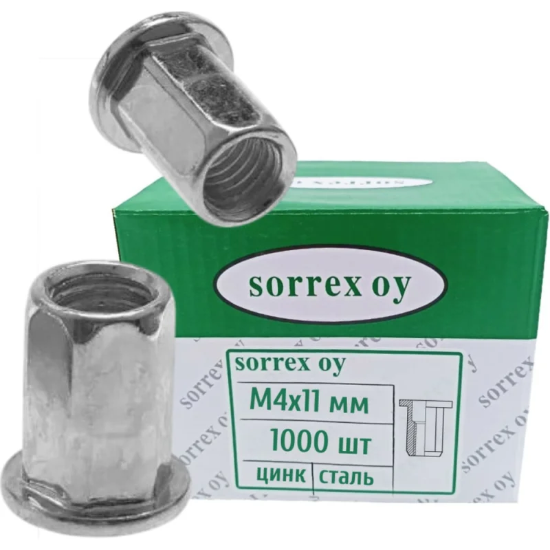 ΠΠ°ΠΉΠΊΠ° Π·Π°ΠΊΠ»Π΅ΠΏΠΊΠ° SORREX Π4x11 ΡΠ΅ΡΡΠΈΠ³ΡΠ°Π½Π½Π°Ρ ΡΠΈΡΠΎΠΊΠΈΠΉ ΡΠ»Π°Π½Π΅Ρ 1000 ΡΡΡΠΊ PQL-W M4 1000