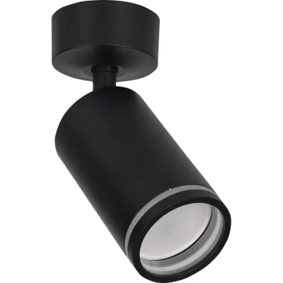 Светильник потолочный GLANZEN под GU10 55х145 LF-GU10-5514-BL черный КА-00010277