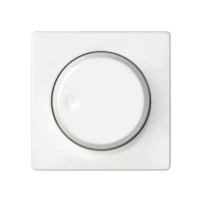 Накладка на проходной поворотно-нажимной светорегулятор Simon, 82 Detail, белый 82054-30