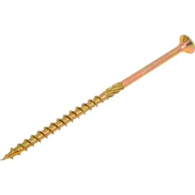 Саморез конструкционный Zitar потайной ЖЦ, Torx 5x100 100 шт, коробка 159936