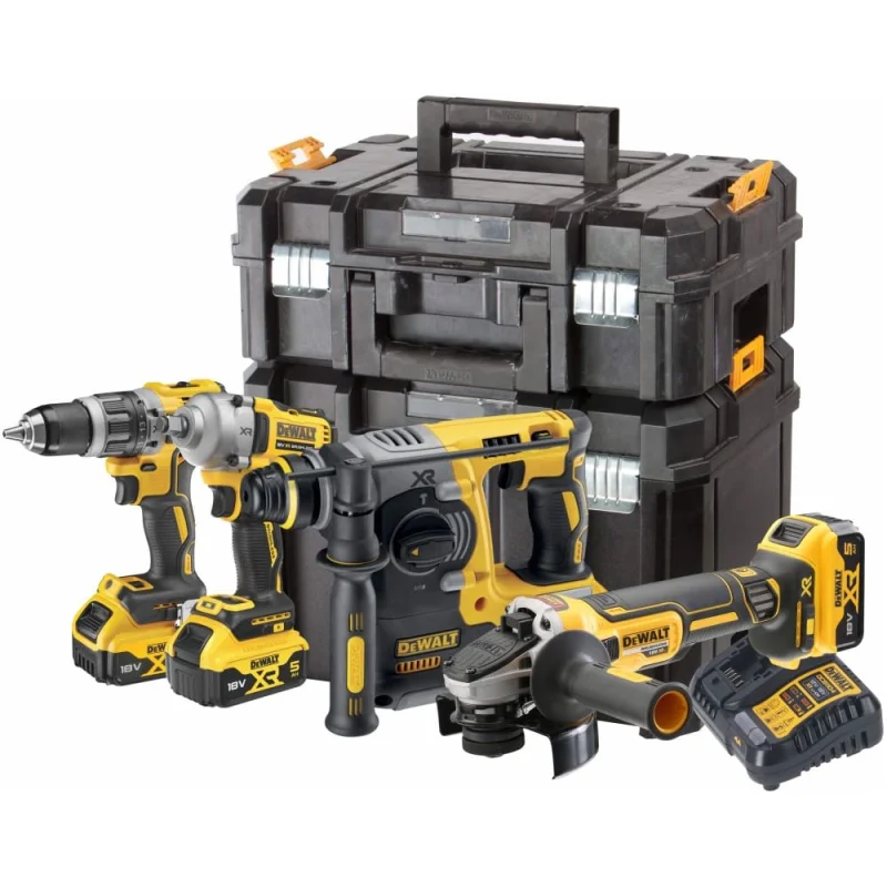 ΠΠΊΠΊΡΠΌΡΠ»ΡΡΠΎΡΠ½ΡΠΉ Π½Π°Π±ΠΎΡ Dewalt DCK428P3T, 18 Π: Π΄ΡΠ΅Π»Ρ-ΡΡΡΡΠΏΠΎΠ²Π΅ΡΡ + Π³Π°ΠΉΠΊΠΎΠ²Π΅ΡΡ + Π£Π¨Π + ΠΏΠ΅ΡΡΠΎΡΠ°ΡΠΎΡ, Ρ 3 ΠΠΠ 5 ΠΡ ΠΈ ΠΠ£ Π² 2 ΠΊΠ΅ΠΉΡΠ°Ρ
TSTAK DCK428P3T-QW