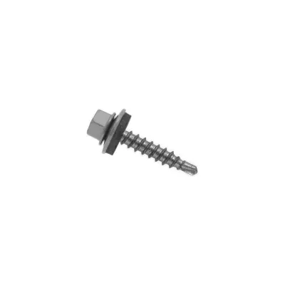 Саморез кровельный ООО ПКФ Сварком 5,5x25 RAL 9006 (уп/50шт.) kБП-00000102