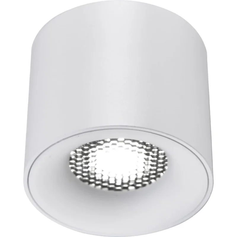 Светильник потолочный ST luce белый LED 1х10W 4000K 530Lm Ra 90 36 IP20 D80xH70 170-240VV ST761.543.10